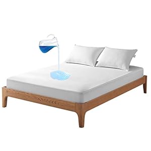 Zioprea Matrasbeschermer 120x200cm Waterdicht Matrasbeschermer Waterdicht Matrasbeschermer Ademend Mute Tencel Katoen