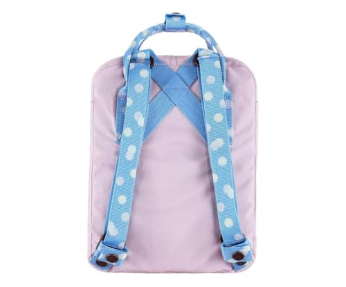 Image of Fjall Raven Kanken Mini Unisex Backpacks Size OS, Color: Pastel Lavender /Confetti Pattern
