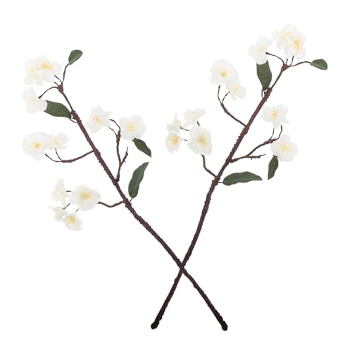 PRETYZOOM 2 Piezas Flor Artificial eucalipto Plantas Flores Artificiales Decorativas follaje Artificial Flowers Wedding Decoration decoración de Flores Falsas Adorno Floral Espuma
