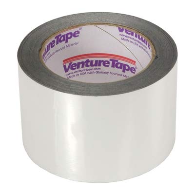 EcoFoil Metalized Insulation Tape 3" x 180' - Aluminum Foil Polypropylene Tape with Acrylic Adhesive to Seal Bubble Foil Insulation and Solid Radiant