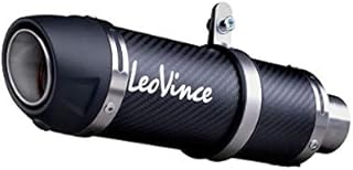 Leo Vince GP Corsa EVO Slip-On Exhaust (Carbon Fiber) Compatible with 16-18 Honda CBR500R