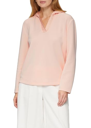 Sweat-shirt à capuche femme s.Oliver avec cordon de serrage et coton premium