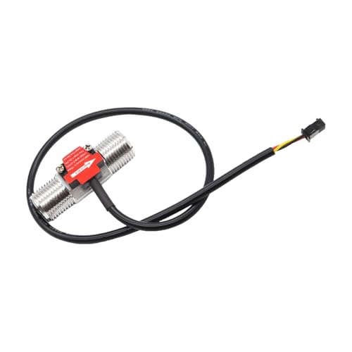 Medidor de flujo de agua 1/2 caudalímetro turbina B1 sensor acero inoxidable diente largo