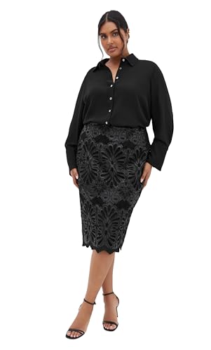 City Chic Women's Plus Size Skirt - Marloes Road