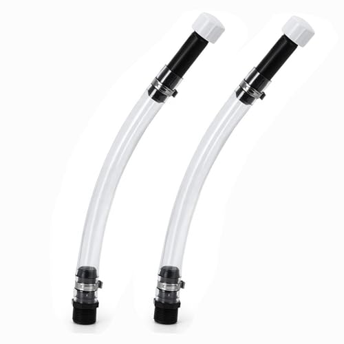 2 Pack Racing Fuel Jug Hose, Fit 5 Gallon Gas Can, Perfect for Racing Fuel, Jegs Jugs, for VP Gas Can, LC2 Jugs, Scribner Fuel Jugs