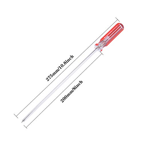 Awclub Phillips Screwdriver,#1 Phillips Screwdrivers Magnetic Tip with 8 Inch Long Screwdriver Shaft