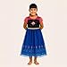 Disney Girls' Frozen Fantasy Gown Nightgown, HAPPY ANNA 2, 4T