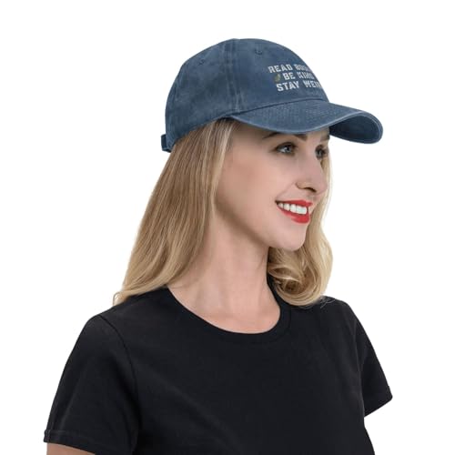 Gorra para mujer con diseño Read Books Be Kind Stay Weird miniatura 6