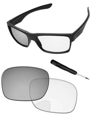 Image of Replacement Lenses & Screwdriver for Oakley TwoFace OO9189 Sunglass - Precision Fit, UV Block & Impact Resistant