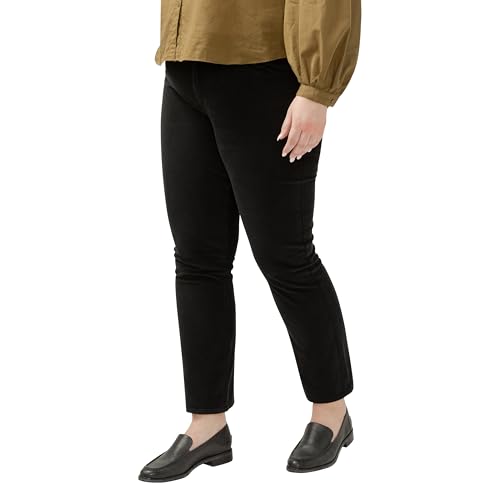 Jag Jeans Women's Plus Size Cassie Mid Rise Slim Straight Leg Jeans & Pants-Legacy2