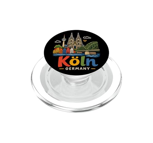 Cadeau de Voyage Cologne Allemagne PopSockets PopGrip MagSafe
