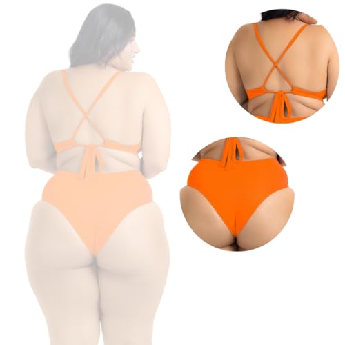 Biquini Feminino Cortinão Alta Sustententação Calcinha Cintura Alta Modela Cintura Disfarça Barrigui