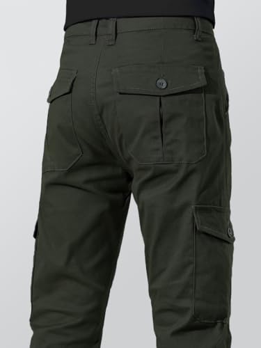 Image of TOPLOT Men's Cargo Pant | Multi-Pocket Functional Design | Durable Build with Comfortable Fit | Utility Style for Everyday Wear | Easy Movement Structure | Casual, Outdoor Activities & Travel (5212)