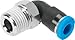 Festo, 130765, QSML-1/8-6-100 Push-in L-Fitting (Pack of 100), Air Fittings