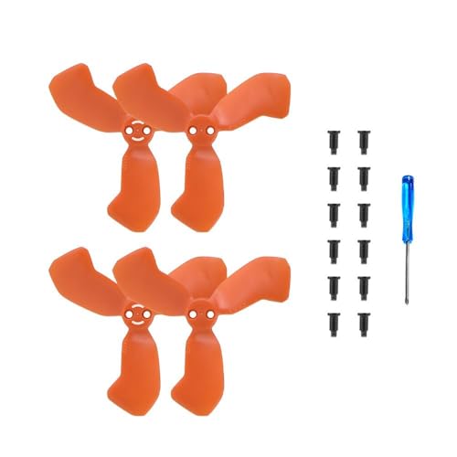 Akcesoria do dronów For DJI NEO 2 Protection Guards Propellers Set, Replacement Spare Parts, For 3-Blade Props For Drone Repair(Orange)