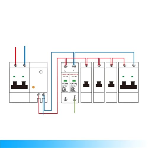 Parasurtenseur 2P 60KA parafoudre domestique pour protection électrique - 4