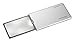 Produktbild Lindner 152211 - Taschenleuchtlupe easyPOCKET XL, Vergrößerung und Licht im kompakten Format, Farbe: Silber, Vergrößerung: 2,5x, Dioptrie: 6