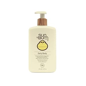Sun Bum Daily SPF 50 Sunscreen Body Lotion | Vegan and Hawaii 104 Reef Act Compliant (Made Without Oxybenzone & Octinoxate) Broad Spectrum Sun Care | Dermatologist Tested | 8 Fl Oz