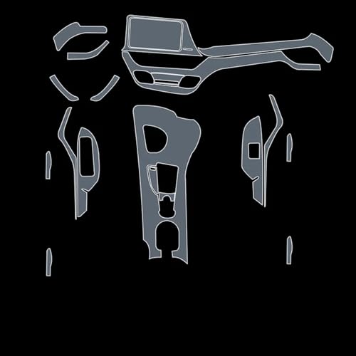 Film transparent TPU Toyota CHR anti-rayure auto-guérissant pour écran et console