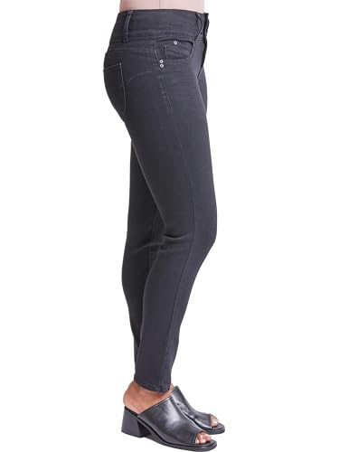 Royalty For Me Womens Women Wannabettabutt 3 Button Skinny Ankle Jean2