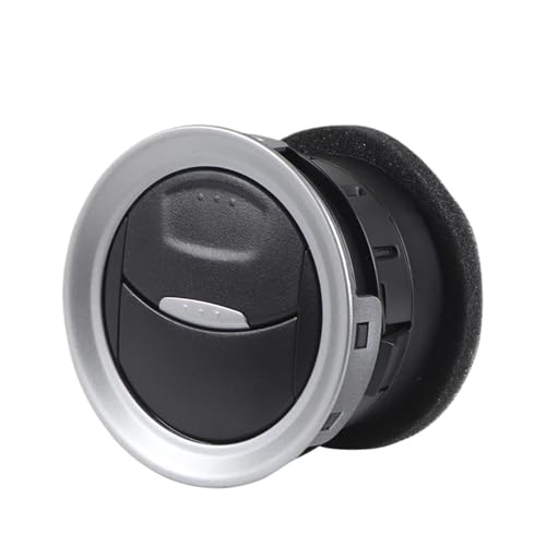 Grille De Ventilation pour Ford pour Fiesta pour Connect 2006-2016 Grille D'aération Diffuseur Sortie De Climatisation 1697430 8A6HAQ18B09 Sortie d'air AC(1*Chrome)