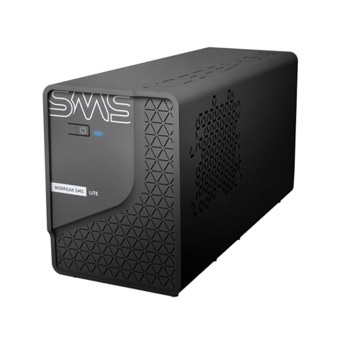 SMS - NOBREAK LITE 600 - POTÊNCIA 600VA | 300W - MONOVOLT ENT.:115V | SAÍDA: 115V - 4 TOMADAS - SENOIDAL P/APROX. - LINE INTERACTIVE - PN 29200
