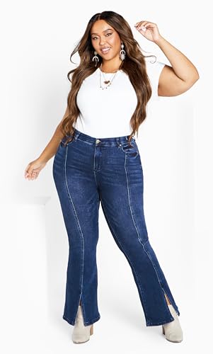 Women's Ebony High Rise Flare Jean2