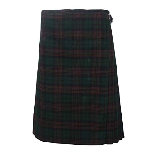 5 Garten Herren Schottische Kilts 13oz Hochland Freizeit Schottenrock - Braune Uhr - Braune Uhr, 50" Cover