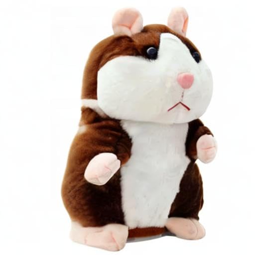 Retoo Sprechende Hamster Spielzeug Wiederholt Talking Plüschtier Elektronische, Lustige Kinder Stofftiere,Record Interaktives für Baby Kinder Kids, Early Learning, Geburtstagsgeschenk