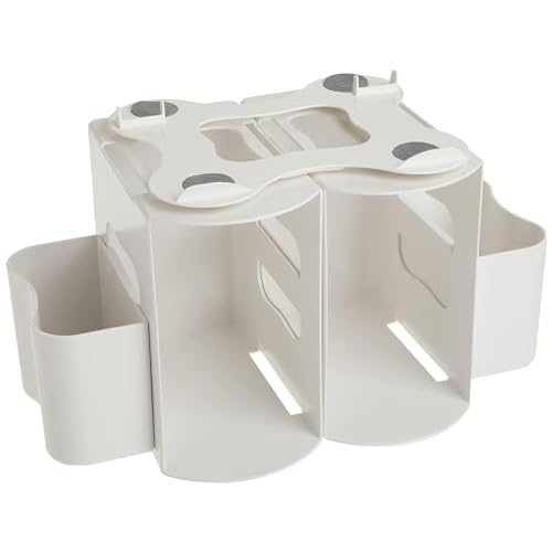 Prince Lionheart 2-in-1 Diaper Caddy – Modular Diaper Depot Organizer for Holding All Nursery Essentials – Versatile Storage for Diapers, Creams, Wipes, and More