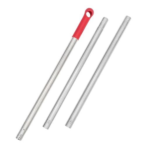 OUNONA Broom Handle Replacement Durable Rod with Comfortable Grip for Bathroom Floor Cleaning Versatile Compatible with Dustpans and Mops