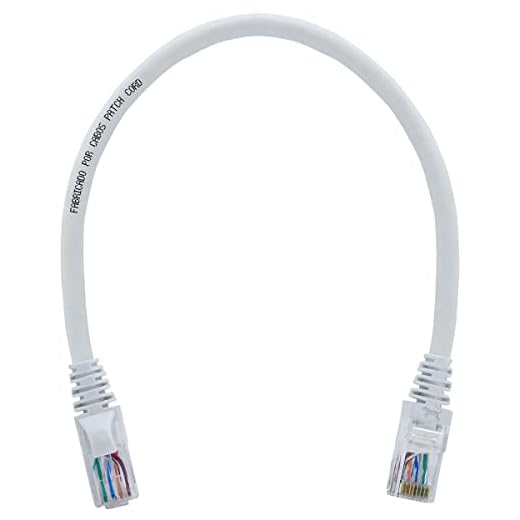 Cabo de Rede 30 Centímetros Patch Cord Cat6 100% Cobre Furukawa Sohoplus 30cm (White)