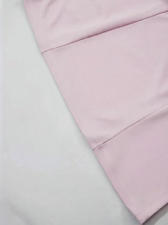 Image of Women Short Dresses 2 In 1 Colorblock Turndown Collar Lantern Sleeve Black Suit Cute Dress