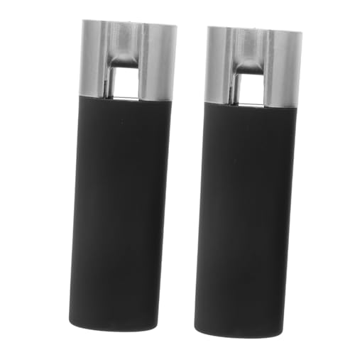 GOOHOCHY 2pcs Black Weighted Curtain Cord Accessories for Window Blinds Elegant Blinds Handle Windproof Design for Enhanced Privacy and Stability Any Room