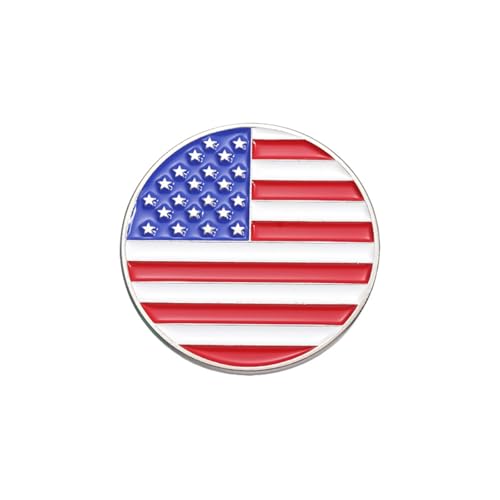 Image of Rhinestone Brooch Pins for Women, Vintage Crystal Enamel Brooches, American Flag Pin Patriotic Lapel Pins Gift for Suit Clothes Bag Accessories