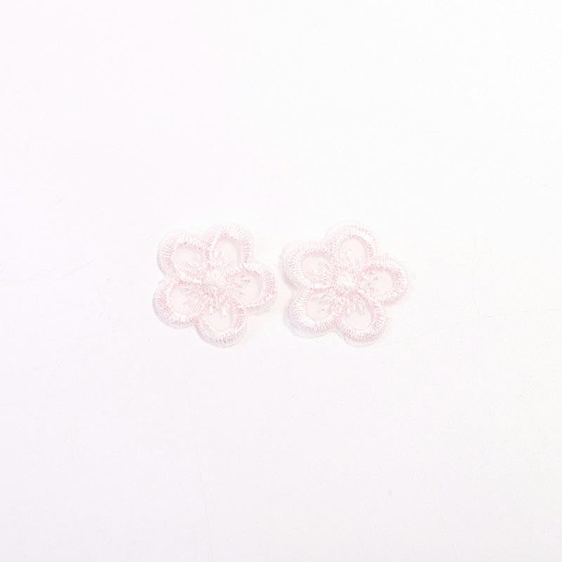 Parches de Bordado Parches Bordados de Flores Guaze 3 x cm, 30 Unidades, for Planchar, Chinos, for Ropa, Grandes, for Coser en Vaqueros y Chaquetas(Blue)