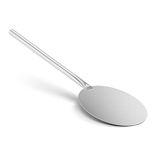 RCPS-1000/300 Pizzaheber 100 cm 30 cm Durchmesser Edelstahl Pizzaschaufel Pizzawender Ofenschaufel Brotschieber