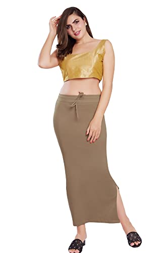 Image of RANI SAAHIBA Women's Stretchy Slim Fishcut Petticoat Cotton Shapewear
