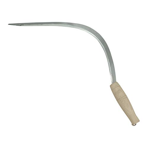 Falci Falce Falcetto con Denti Manico in Legno Misura 43 cm -2510 Bari