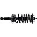 AUTO DN 4pcs Front and Rear Complete Struts Assembly with Coil Spring Replacement For Land Rover LR3 2005-2009 For Land Rover LR4 2010-2016
