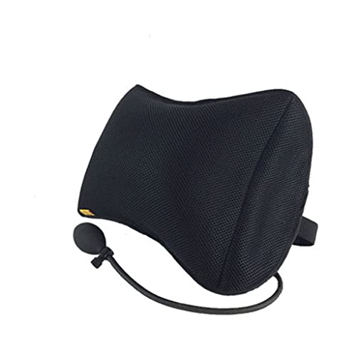 AFPSDLFJDLS Cushions Lumbar Support for Car Home Office Chair Portable Pillow with Pump Removable Mesh Massage Pillows