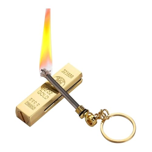 Encendedor Permanente en Forma de Barra de Oro