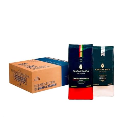 Pack Café Santa Monica Moídos Gourmet Premium e Torra Italiana - 2 unidades 500g