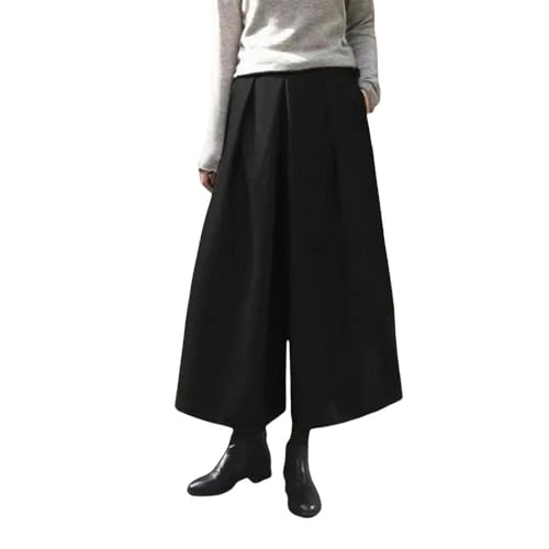 HSYH gonne da Donna Pantaloni della Gonna A Gamba Larga