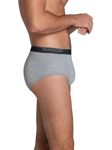 Image of Fruit of the Loom Men's Underwear Briefs, Tag Free & Moisture Wicking