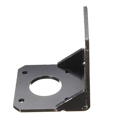 Soporte de montaje de motor paso a paso, soporte de aleación de acero para motor paso a paso con tornillos y llave hexagonal interior, 57 Stepper Motor Bracket