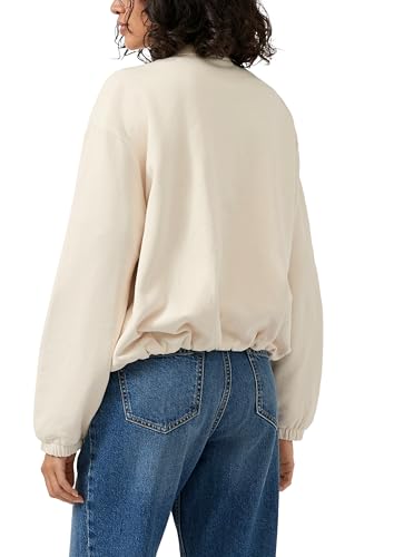 Sudadera con capucha s.Oliver para mujer en color gris de algodon 2
