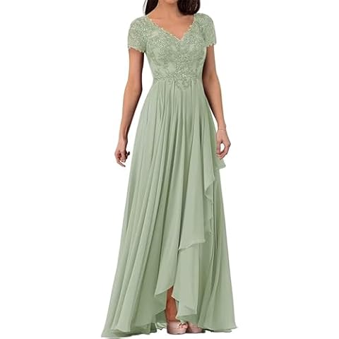 FNKSCRAFT V Neck Lace Appliques Dress Cover
