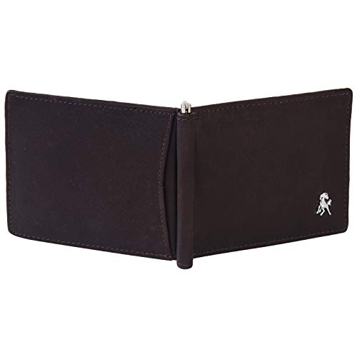 Leather Wallet Louis Philippe Wallet Flipkart Portlee Men Dark