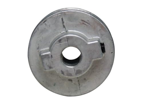Chicago Die Cast 2 1/2 in. Dia. Zinc Single V Grooved Pulley by Chicago Die Casting - Image 4